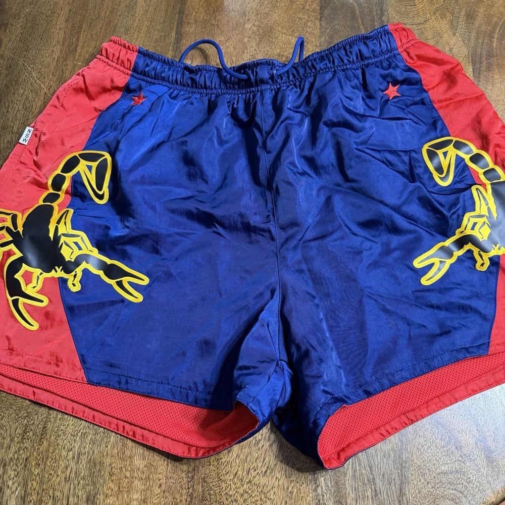 Nike Shorts  Red Scorpion Muay Thai MMA Boxing Lined Shorts AR1994 492 Men's XL